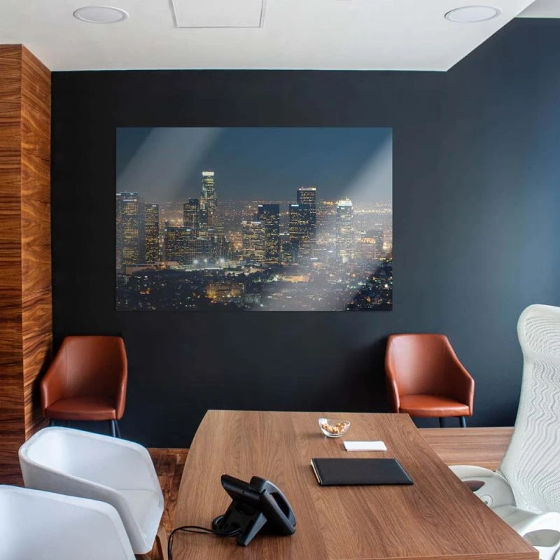 WandPoster Skyline Los Angeles Nachts, 50x50cm