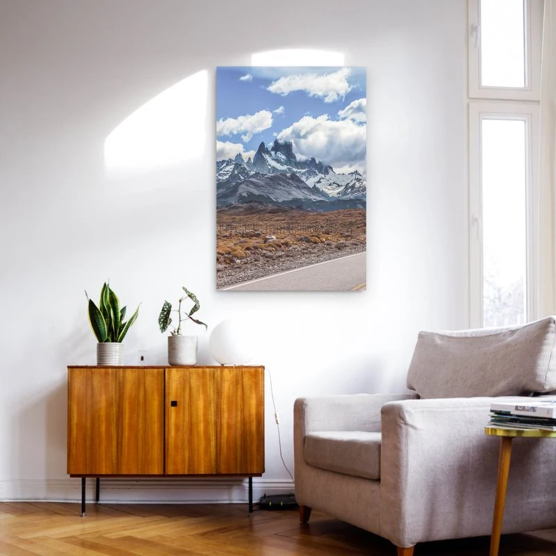 Poster 80x120cm Hochformat, Berge & Gebirge Fitz Roy