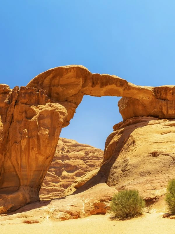 WandPoster Berge & Gebirge Wadi Rum Wüste, 60x80cm