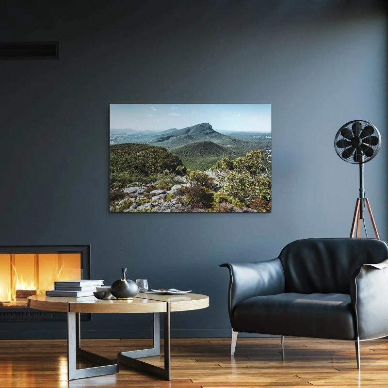 Alu-Dibond Bild Mount Abrupt Australien, Berge & Gebirge, 100x70cm groß