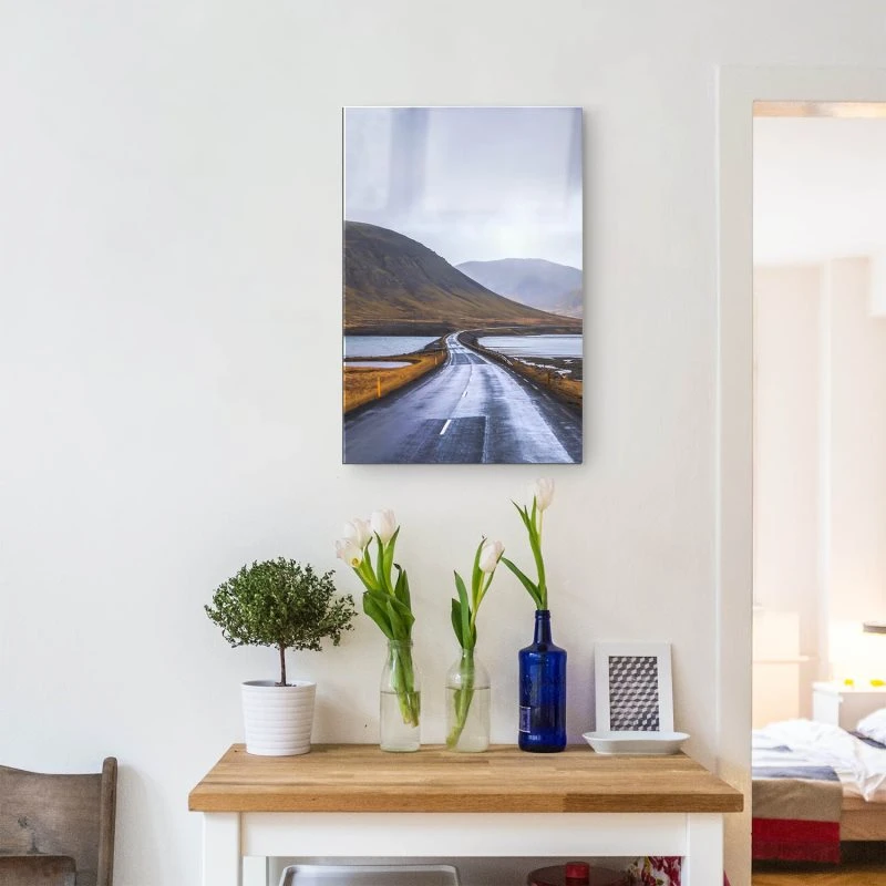 Berge & Gebirge im Hochformat, 100x150cm Halbinsel Snæfellsnes Island als XXL Acrylglasverbund Bild