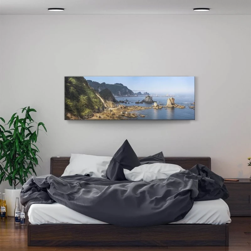 Keilrahmenbild 150x50cm, Strand & Meer Silence Beach