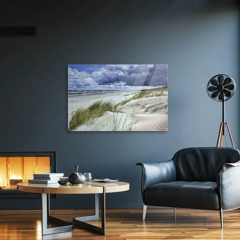 Strand & Meer Ostsee Strand Polen als Acrylglas Bild 120x60cm