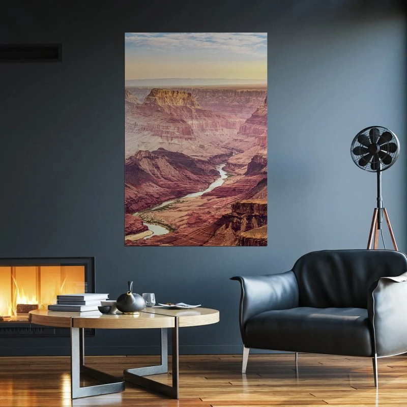 Poster 40x60cm im Hochformat, Grand Canyon USA Berge & Gebirge