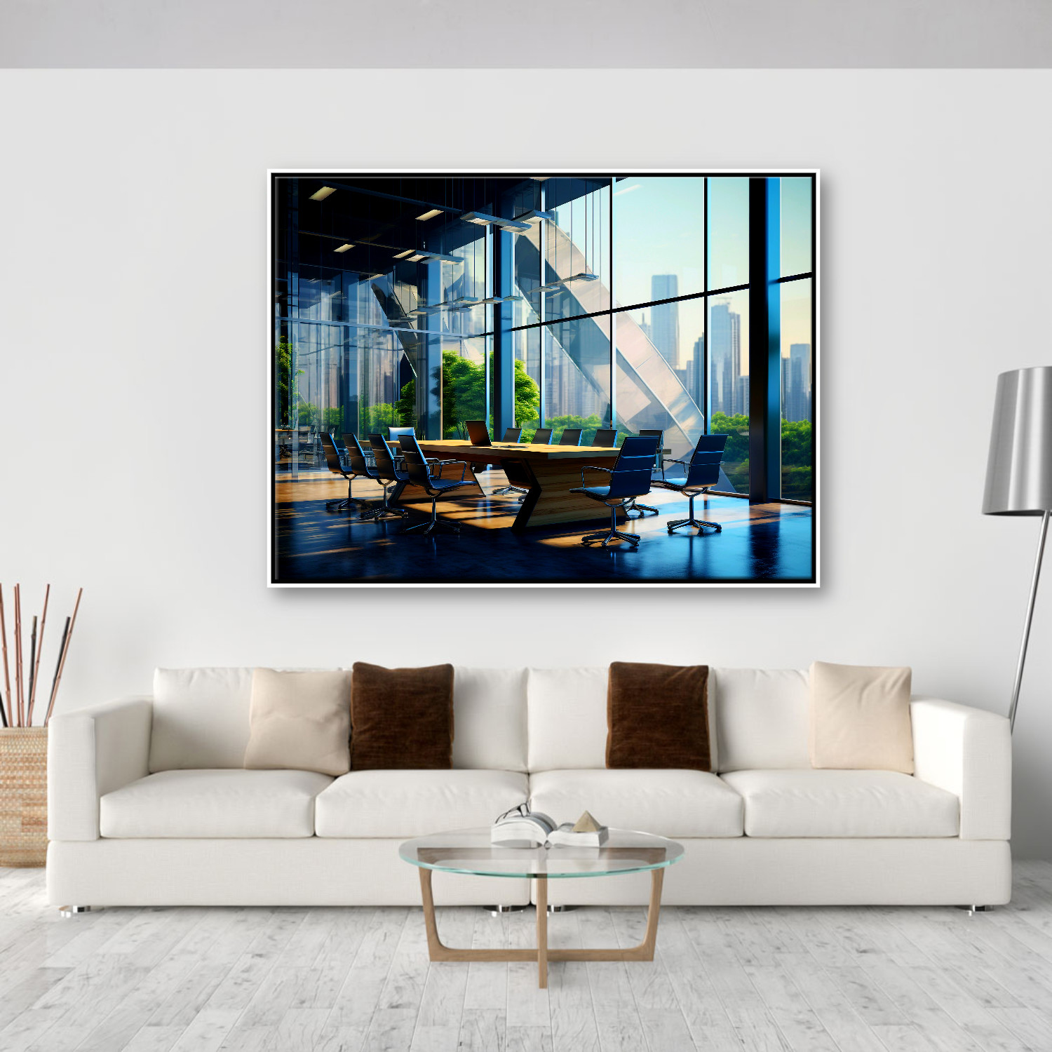 Testexport1 Acrylglasbild 100x75 Querformat Episch Alle Reiseorte Wald & Bäume Berge & Gebirge