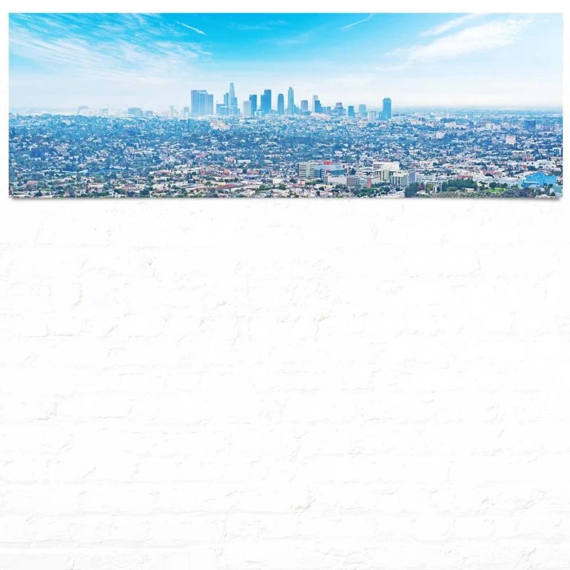 Panorama Poster 150x50cm, Skyline Los Angeles Panorama