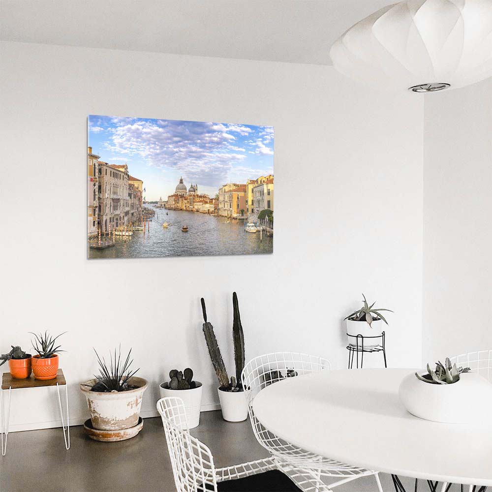 XXL Acrylglasbild 180x120cm groß, Skyline Canal Grande in Venedig