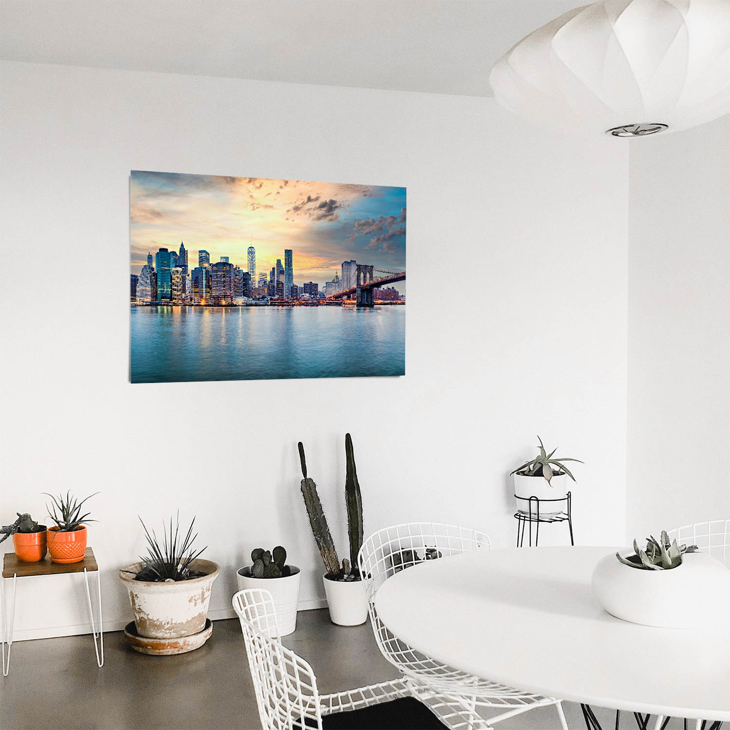 Skyline New York City als Poster 160x120cm