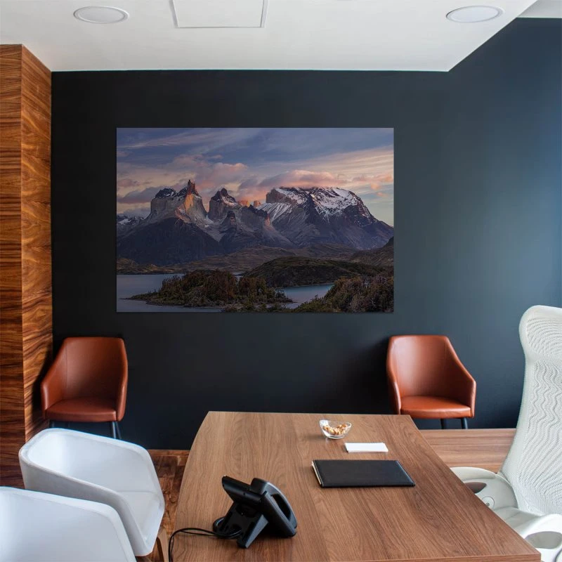 XXL Poster 200x150cm Flüsse & Seen Sonnenspiele Patagonien