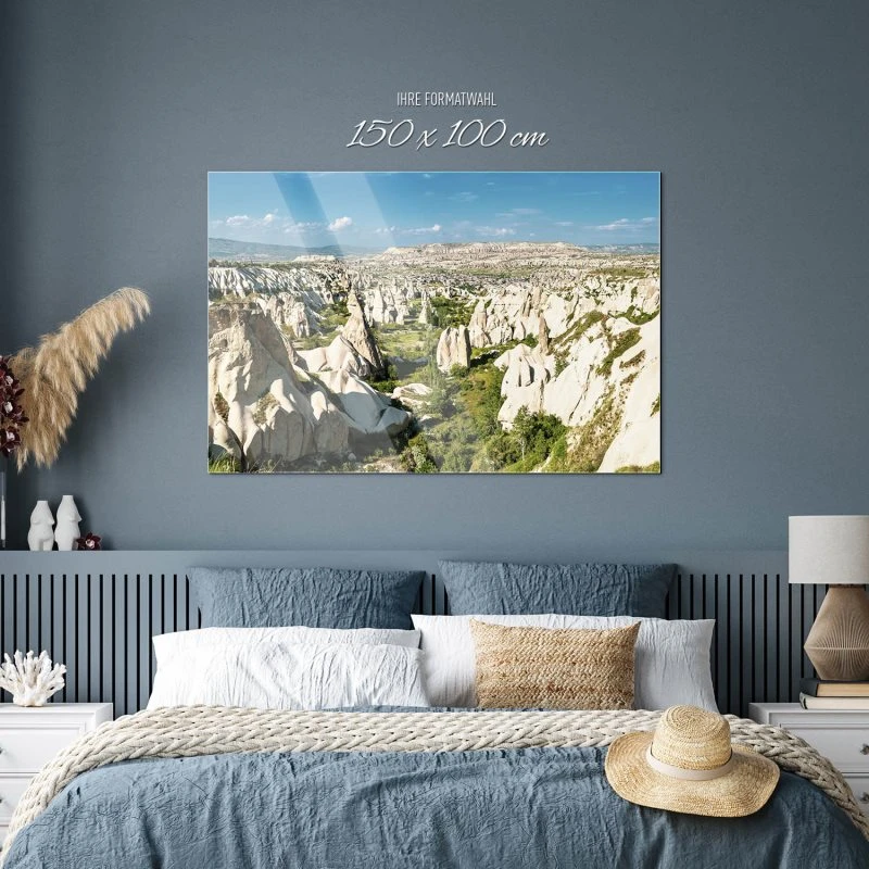 Berge & Gebirge Kappadokien Türkei als Acrylglasverbund Bild 150x100cm