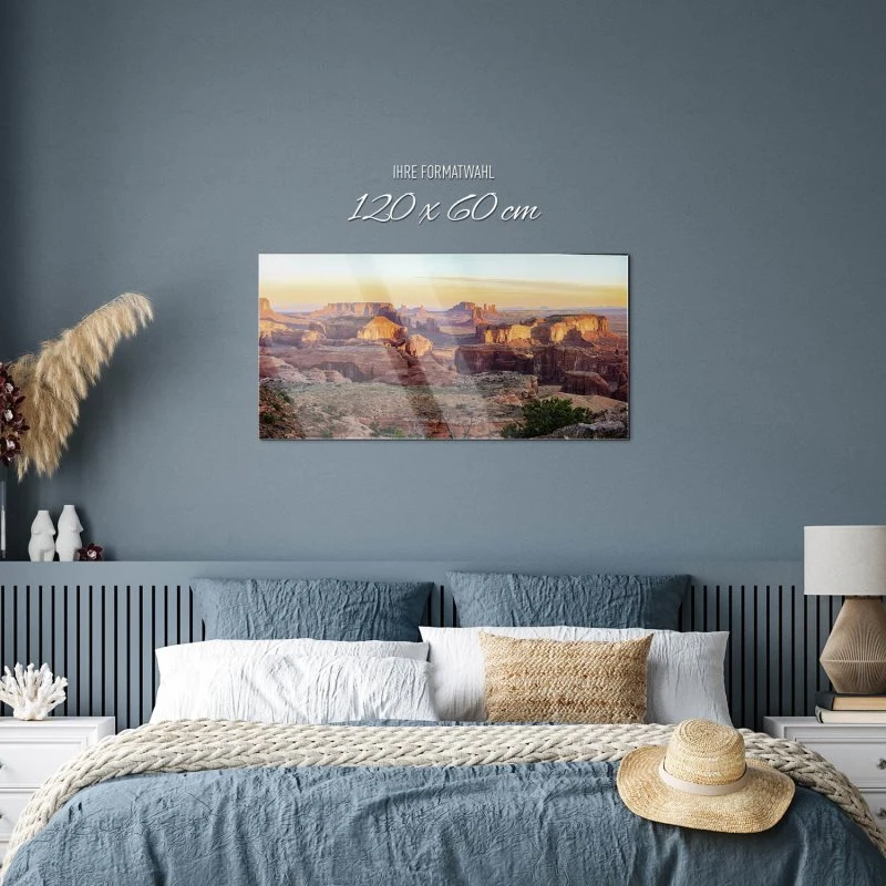 Berge & Gebirge Grand Canyon USA II als Acrylglasverbund Bild 120x60cm