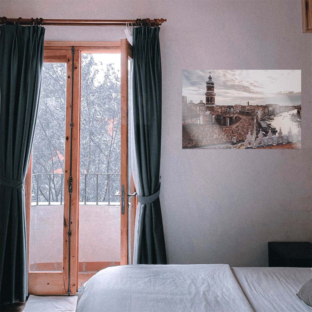 WandPoster Skyline Über den Dächern von Venedig, 50x50cm