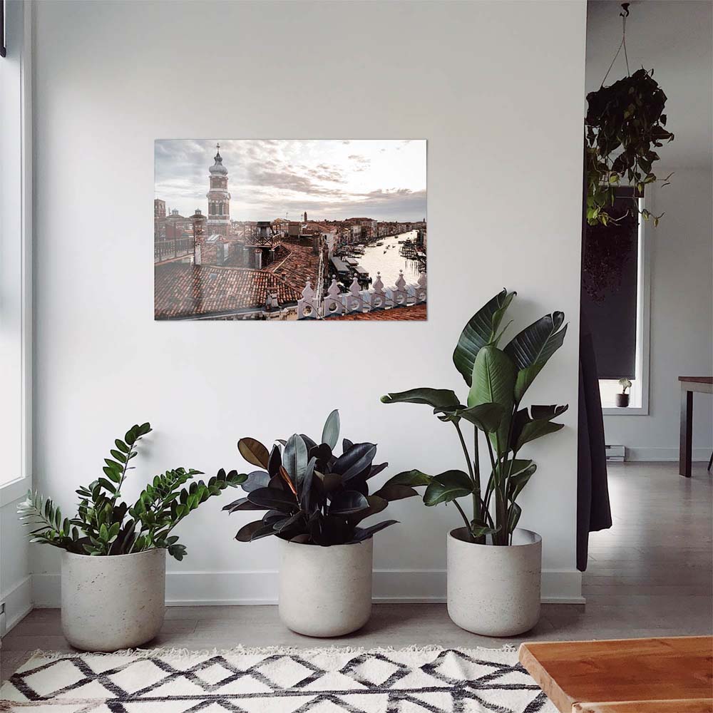 WandPoster Skyline Über den Dächern von Venedig, 50x50cm