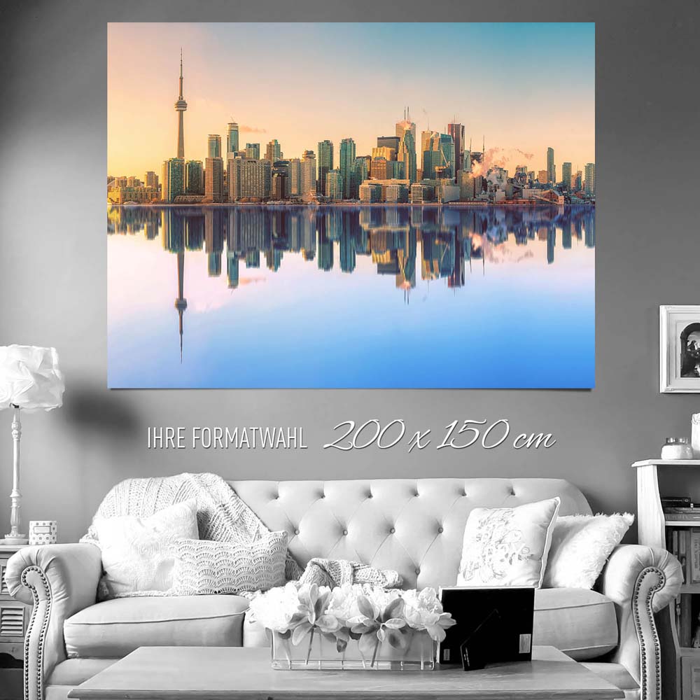 XXL Poster 200x150cm Skyline Toronto, Kanada