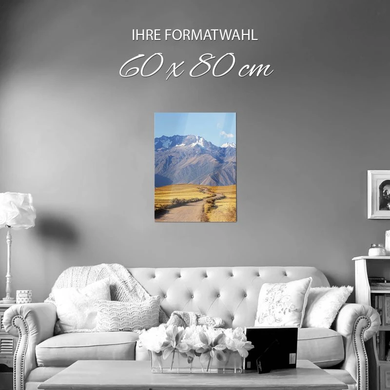 WandPoster Berge & Gebirge Peruvian pampa, Peru, 60x80cm
