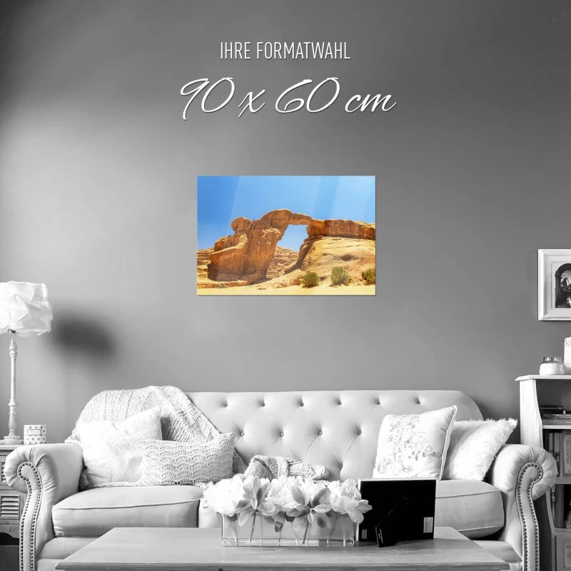 WandPoster 90x60cm Wadi Rum Wüste, Berge & Gebirge