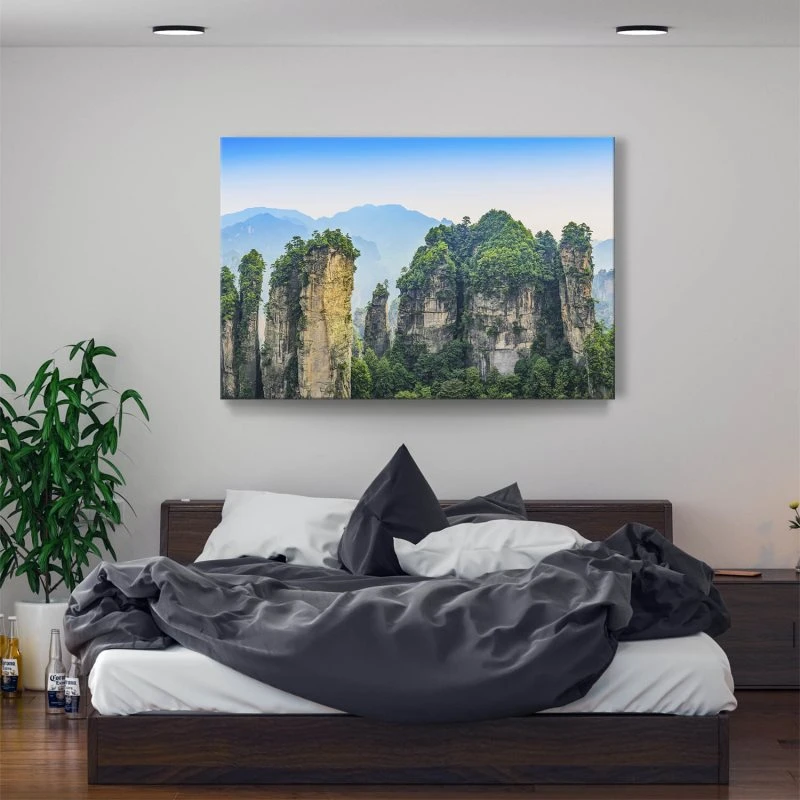 Berge & Gebirge Zhangjiajie Nationalpark als Keilrahmenbild 200x150cm