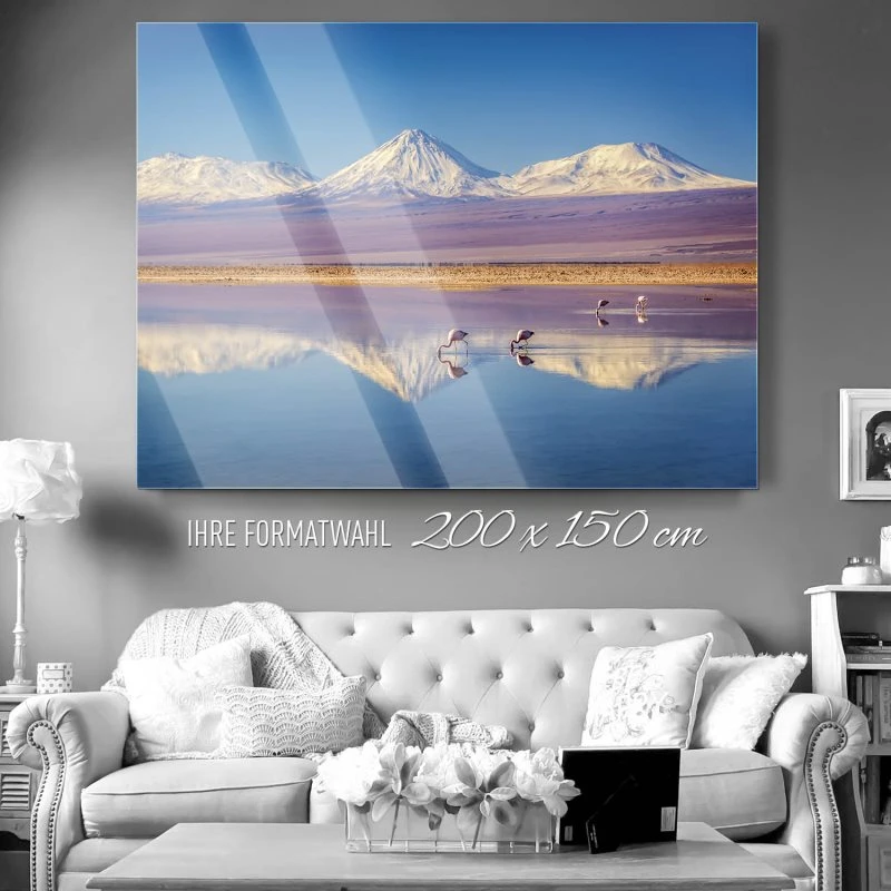 Berge & Gebirge Anden Atacama als Acrylglasverbund Bild 200x150cm