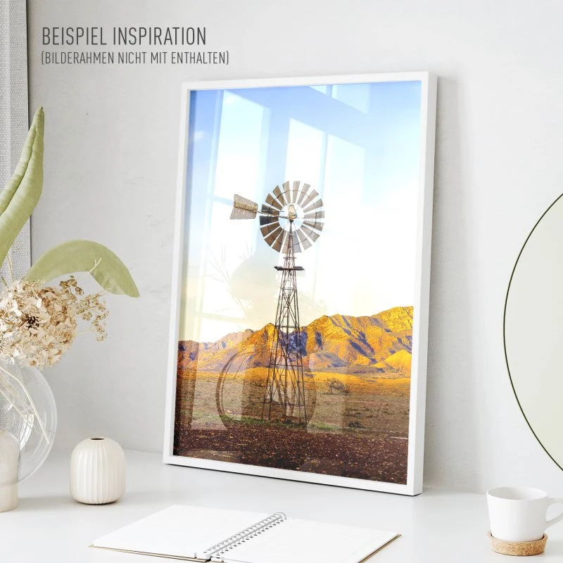 Poster 40x60cm im Hochformat, Ranges National Park Australien Berge & Gebirge