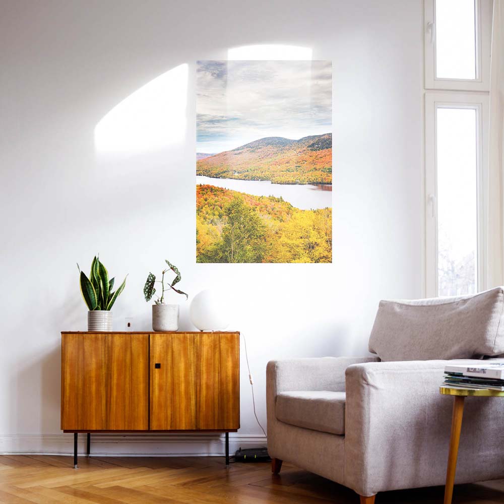 Panorama WandPoster 150x50cm Indian Summer, Québec, Kanada, Wald & Bäume