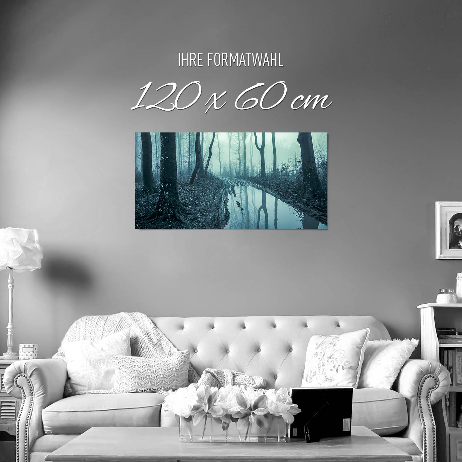   als Poster 120x60cm