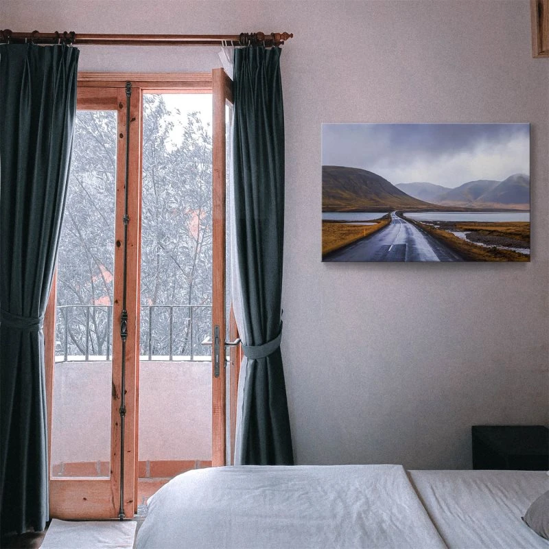 Keilrahmenbild Berge & Gebirge, Halbinsel Snæfellsnes Island 90x60cm groß