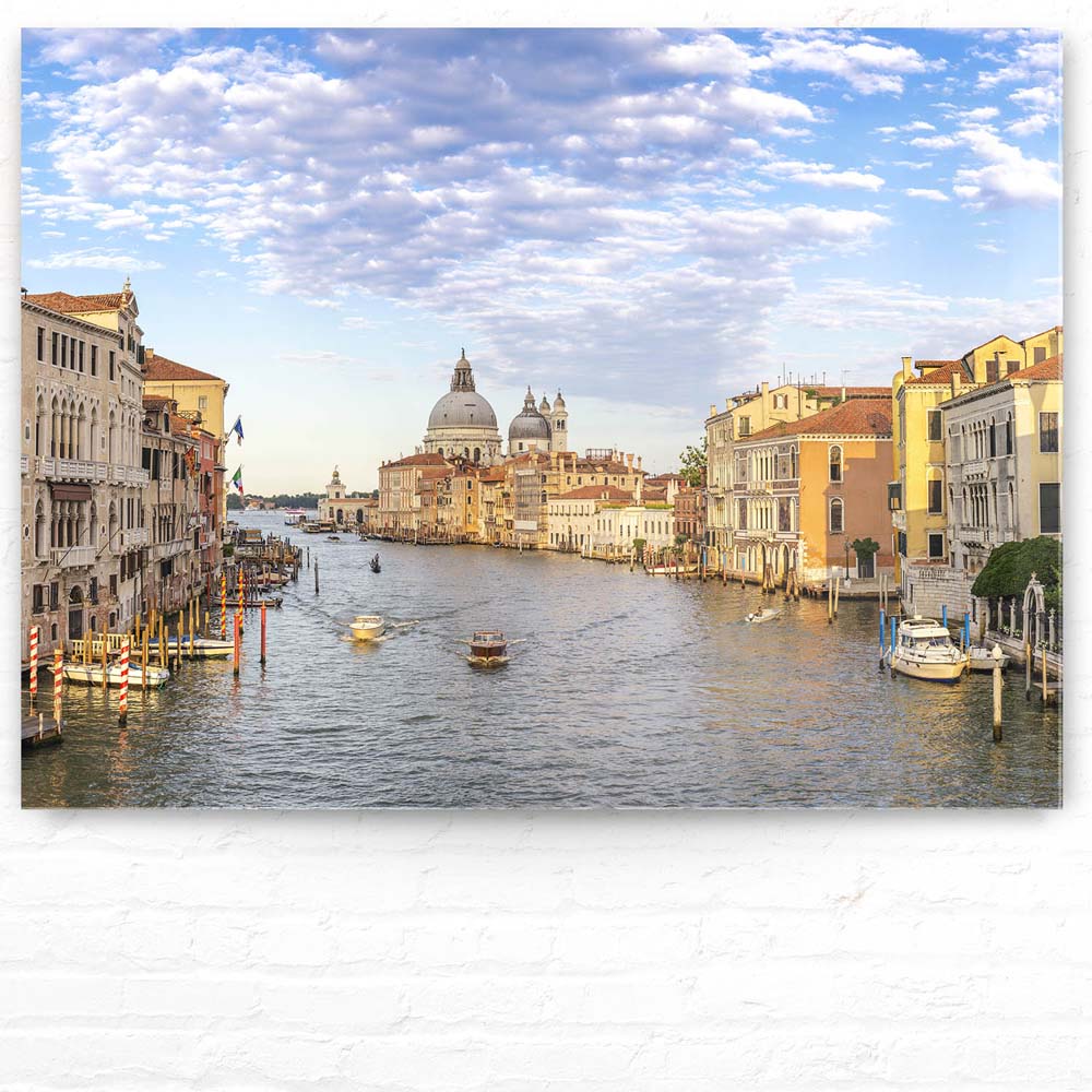 Acrylglasbild XXL, Skyline Canal Grande in Venedig 160x120cm groß