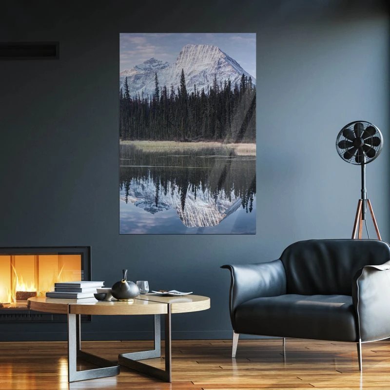 Poster Rocky Mountains Kanada Berge & Gebirge, 70x100cm groß