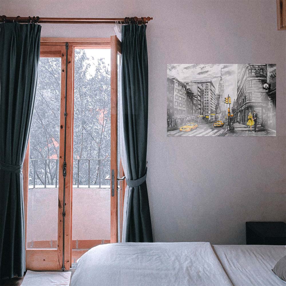WandPoster Skyline New York wie gemalt, 50x50cm