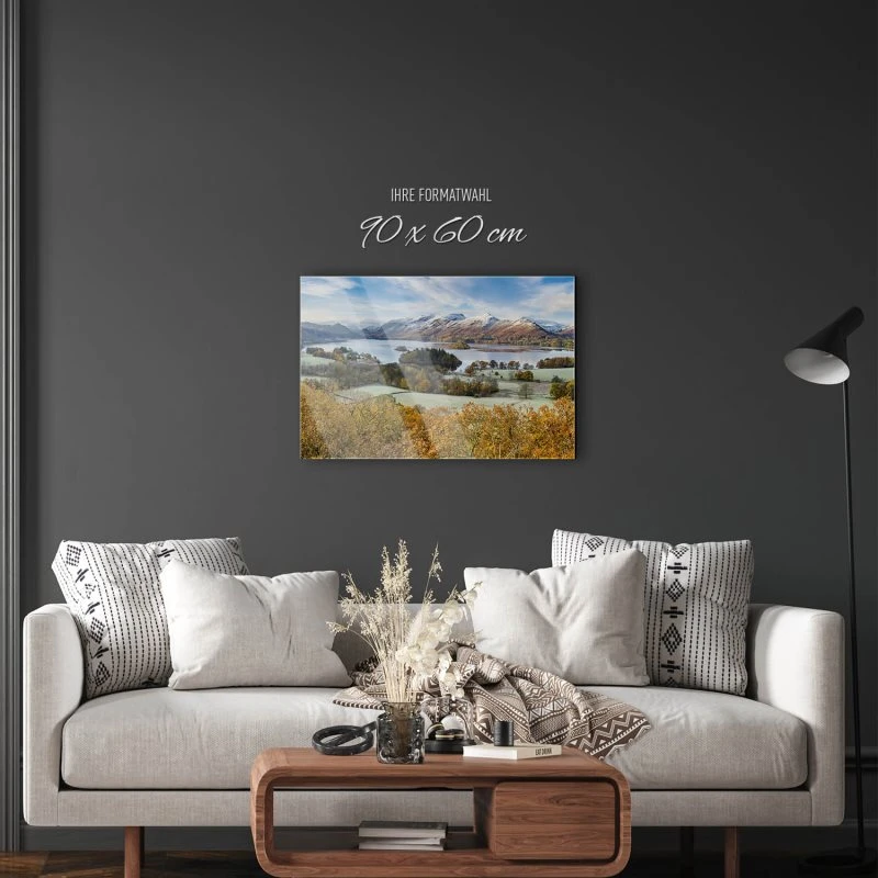 Berge & Gebirge Derwent Water England als Acrylglas Bild 90x60cm