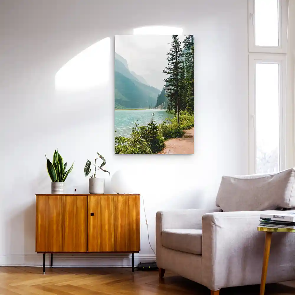 Poster 40x60cm im Hochformat, Banff National Park Kanada Flüsse & Seen