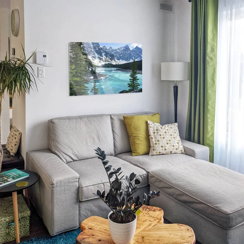 Flüsse & Seen Lake Moraine als Acrylglas Bild 120x60cm
