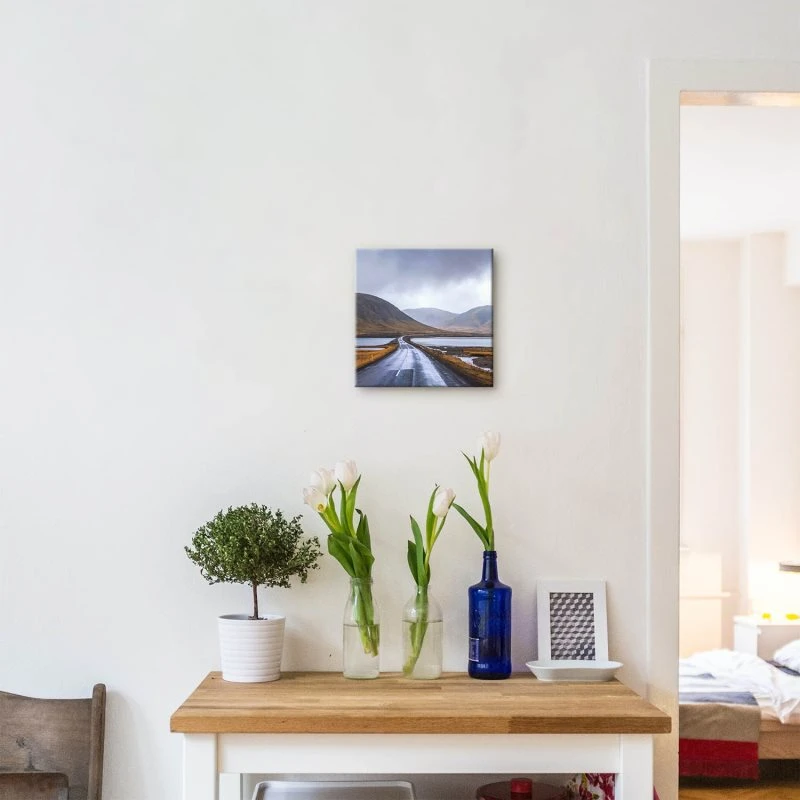 Berge & Gebirge Halbinsel Snæfellsnes Island als Leinwand Bild 30x30cm