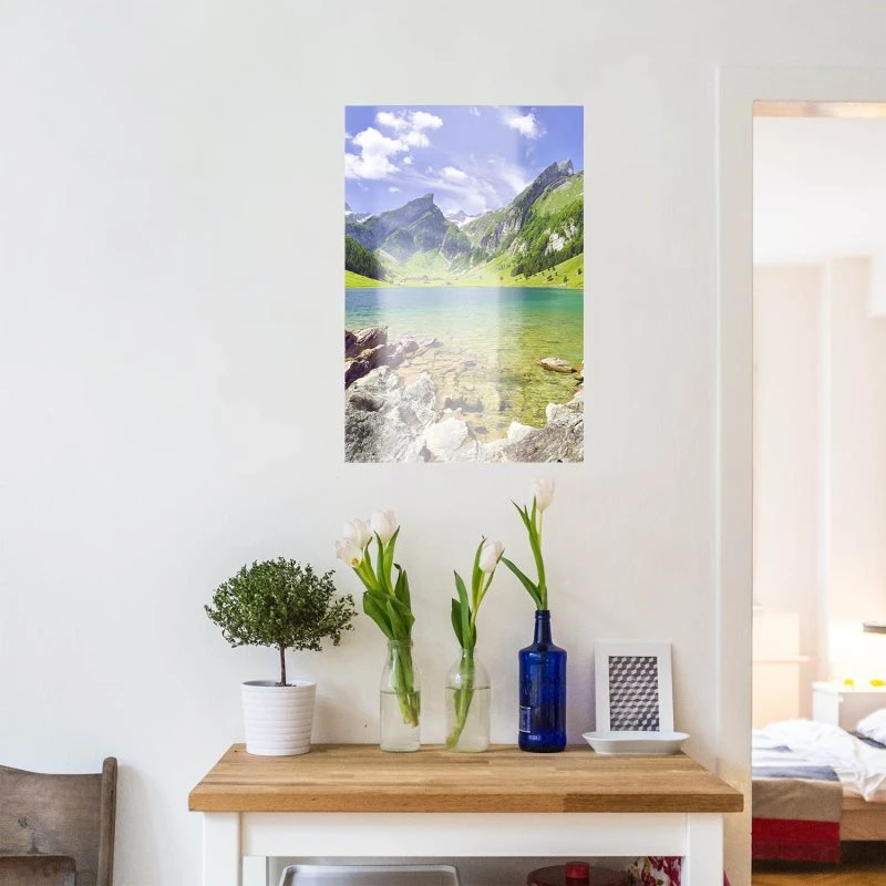 WandPoster Berge & Gebirge Seealpsee Alpen, 60x80cm