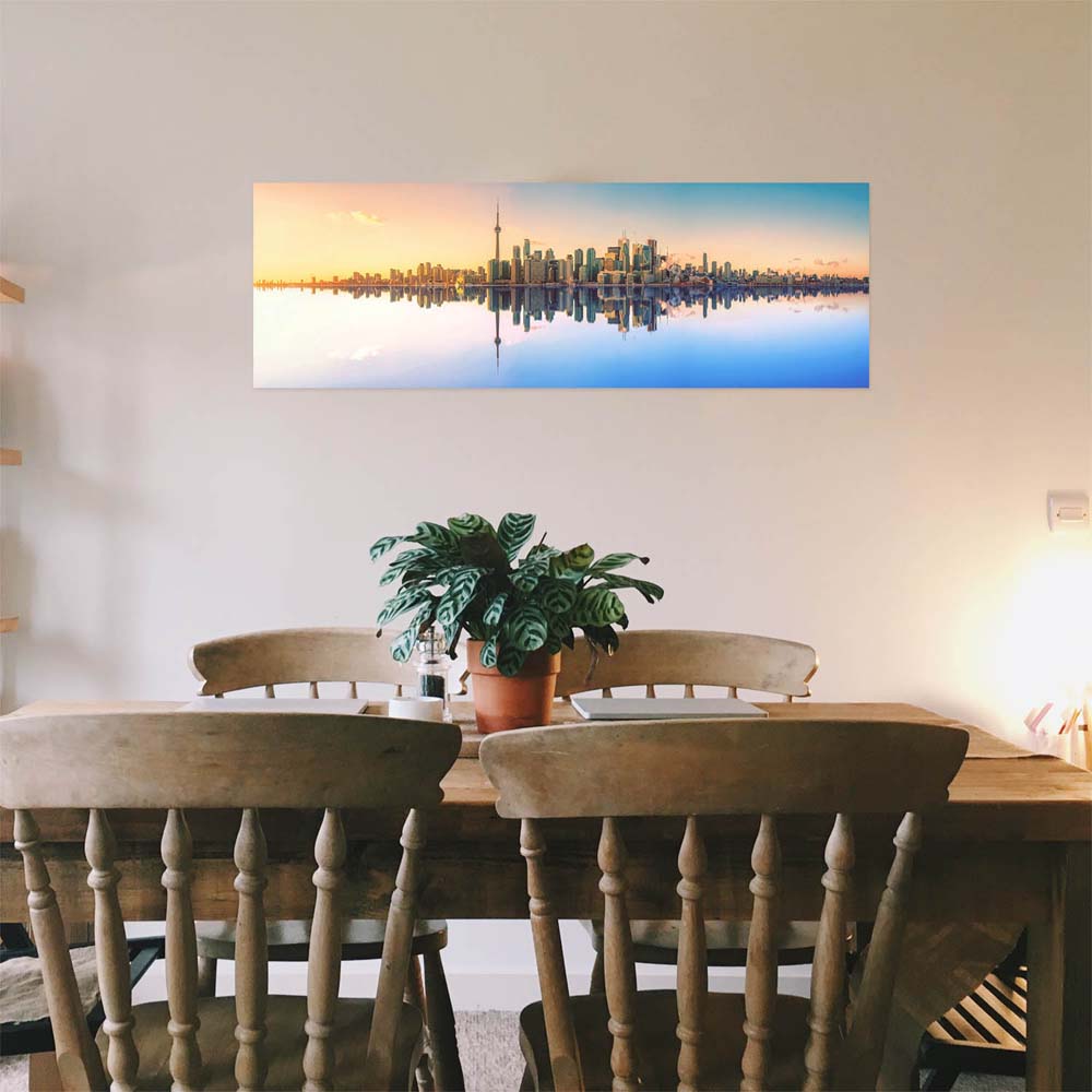 Poster Toronto, Kanada Skyline, 100x75cm groß