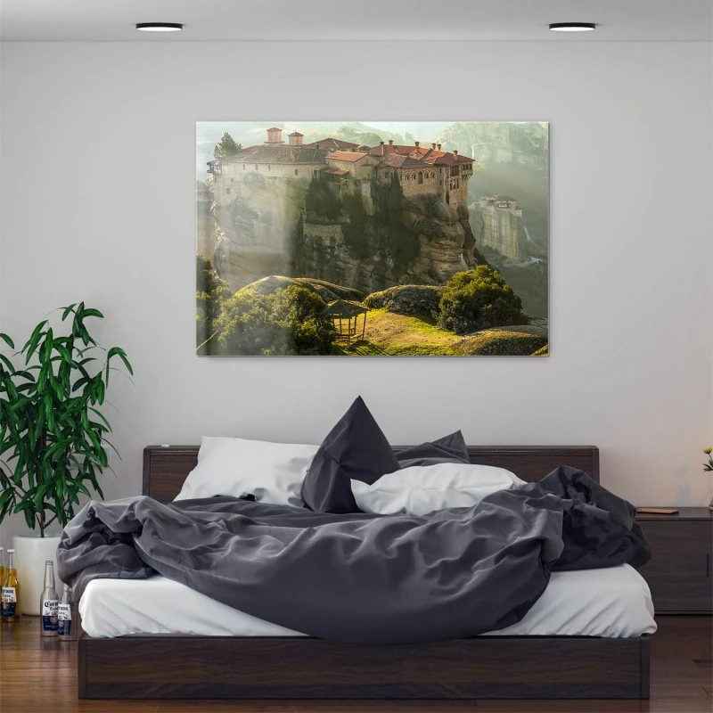 Berge & Gebirge Mateora Griechenland als Acrylglasverbund Bild 200x150cm
