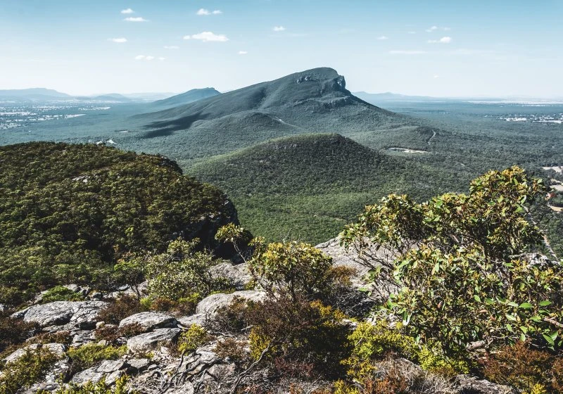 Alu-Dibond Bild Mount Abrupt Australien, Berge & Gebirge, 100x70cm groß