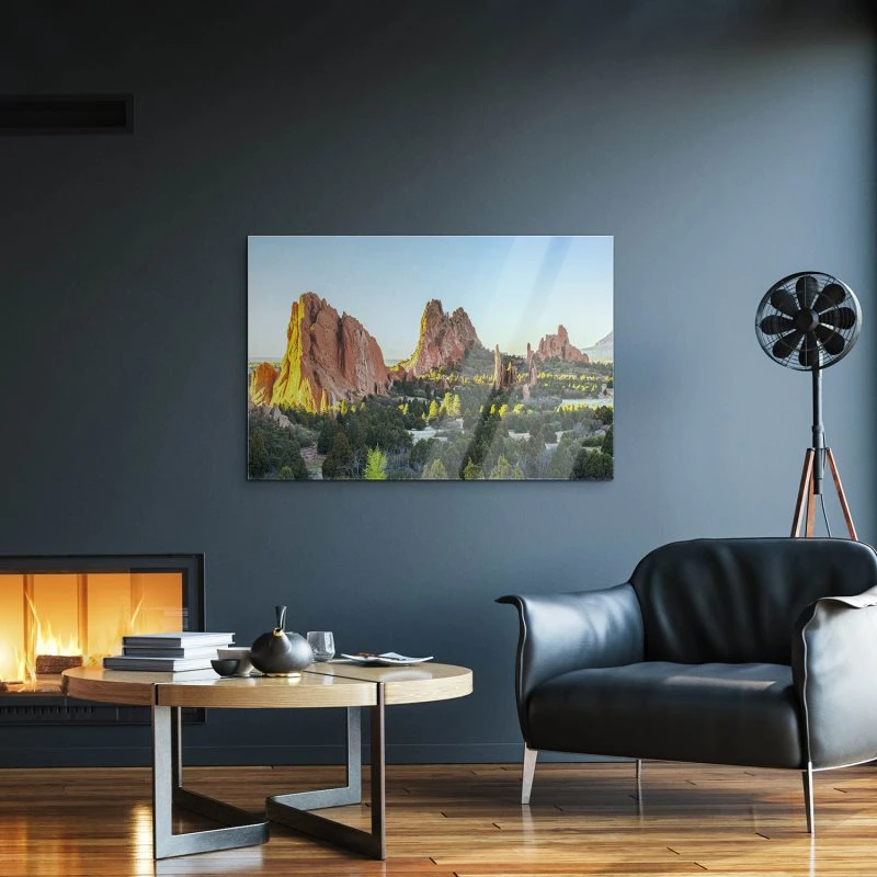Berge & Gebirge Garden of the Gods USA als Acrylglasverbund Bild 200x150cm
