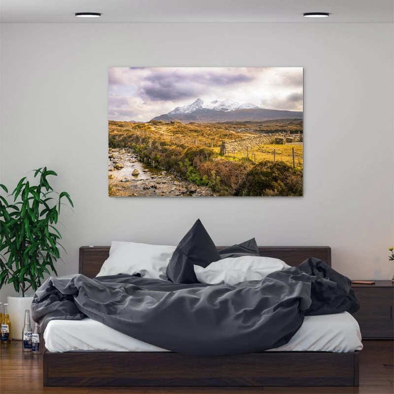 200x150cm großes Alu-Dibond Bild, Berge & Gebirge England Grafschaft