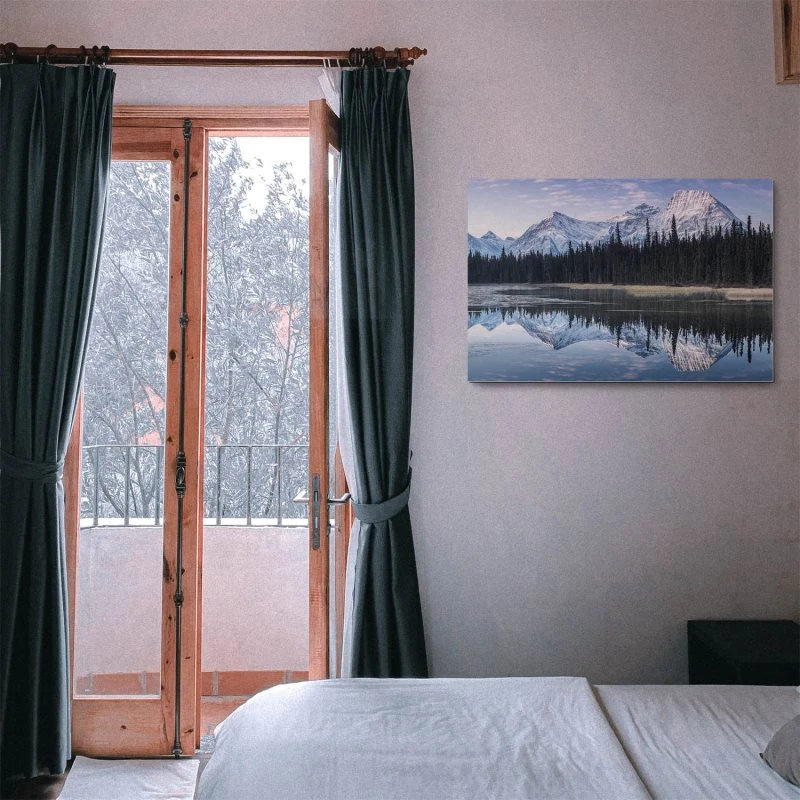 Berge & Gebirge Rocky Mountains Kanada als Alu-Dibond Bild 120x80cm