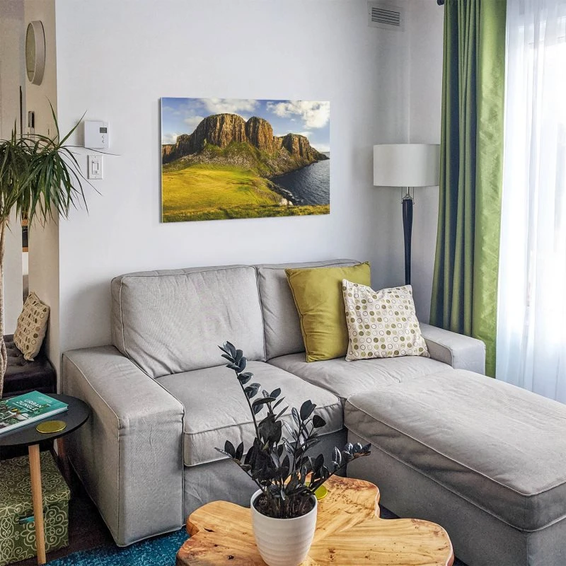 Berge & Gebirge Rubha Hunish Isle of Sky als Acrylglasverbund Bild 150x50cm
