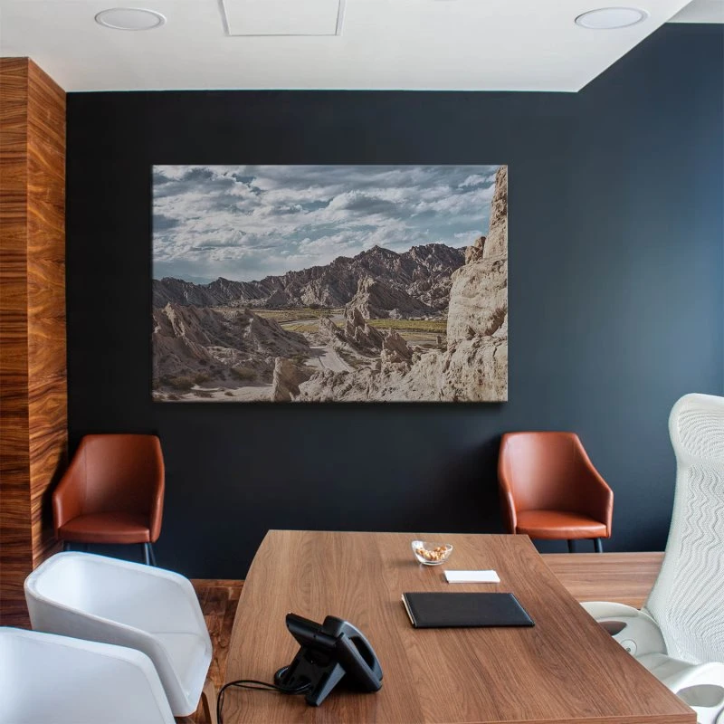 Berge & Gebirge Quebrada de las Flechas als Keilrahmenbild 200x150cm