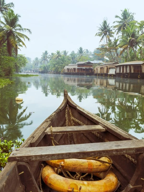 WandPoster Flüsse & Seen Kumarakom Indien, 60x80cm