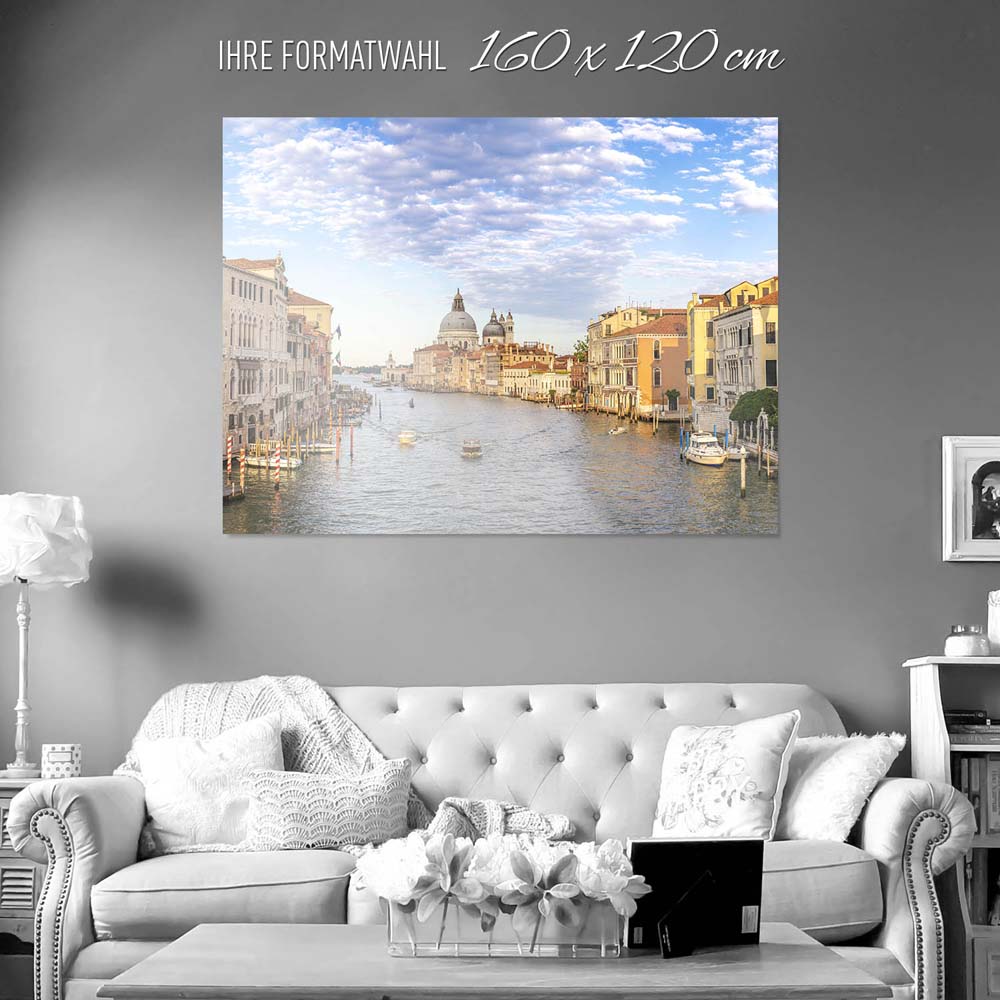 WandPoster Skyline Canal Grande in Venedig, 160x120cm