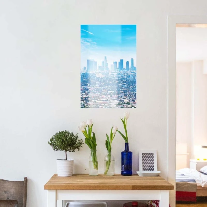 WandPoster Hochformat Skyline Los Angeles Panorama, 60x90cm