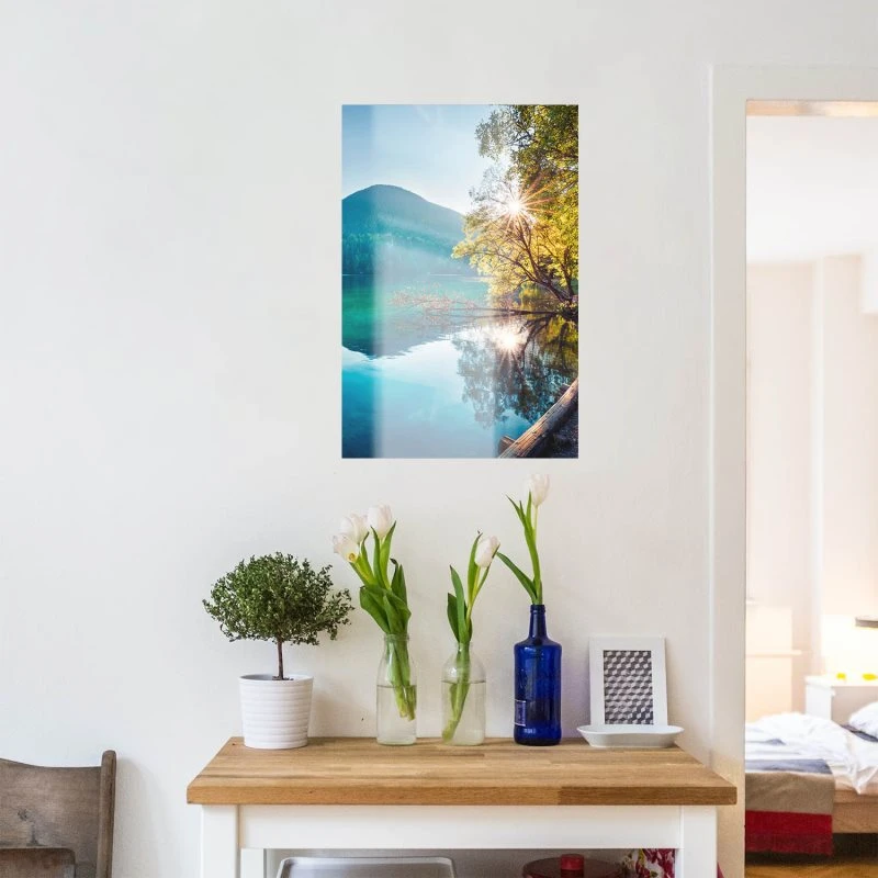 WandPoster Berge & Gebirge Fusine See Alpen, 60x80cm