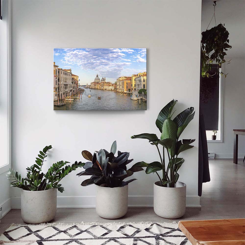 Keilrahmenbild 150x100cm, Skyline Canal Grande in Venedig