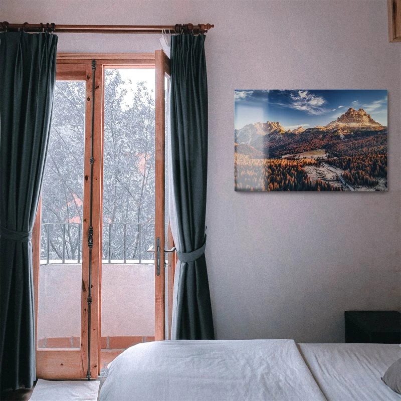 Berge & Gebirge Nationalpark Drei Zinnen Italien als Acrylglasverbund Bild 100x70cm