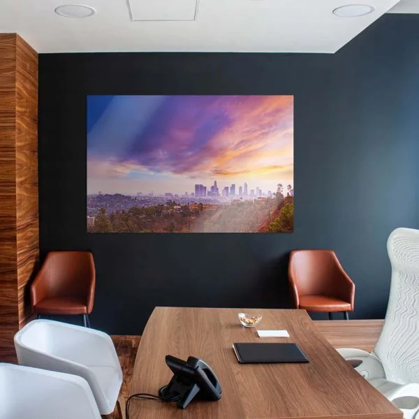WandPoster Skyline Los Angeles hills, 50x50cm