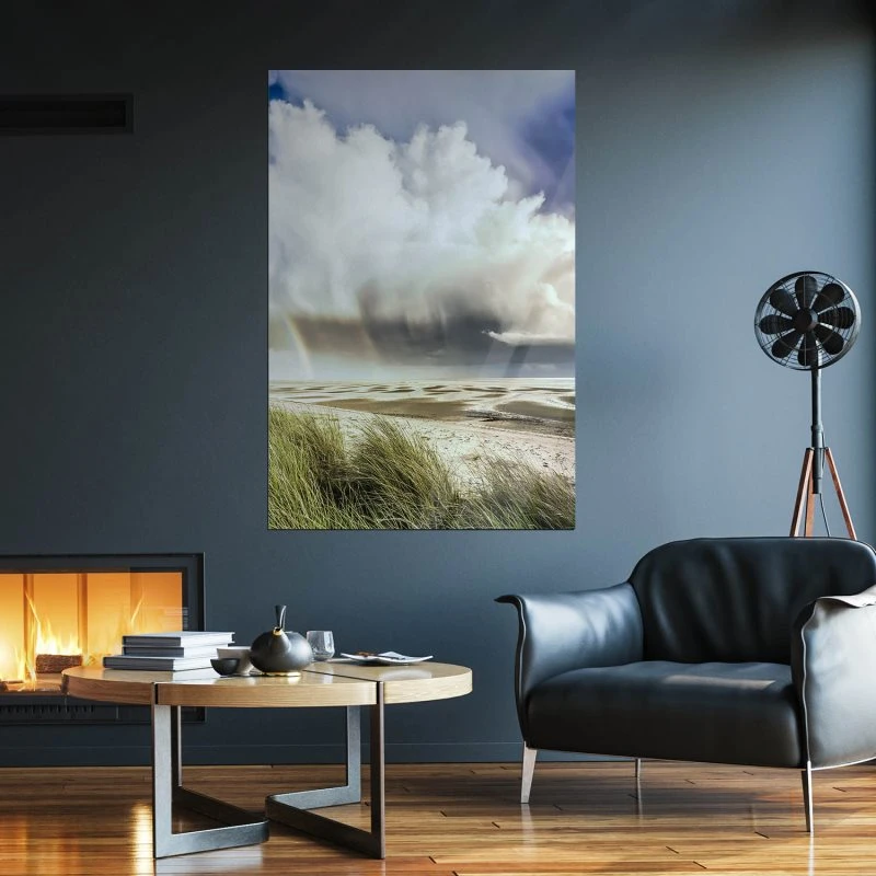 Poster 50x70cm Wattenmeer Nordsee Strand & Meer
